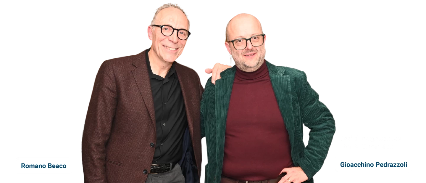 Romano Beaco e Gioacchino Pedrazzoli di Ithesia group